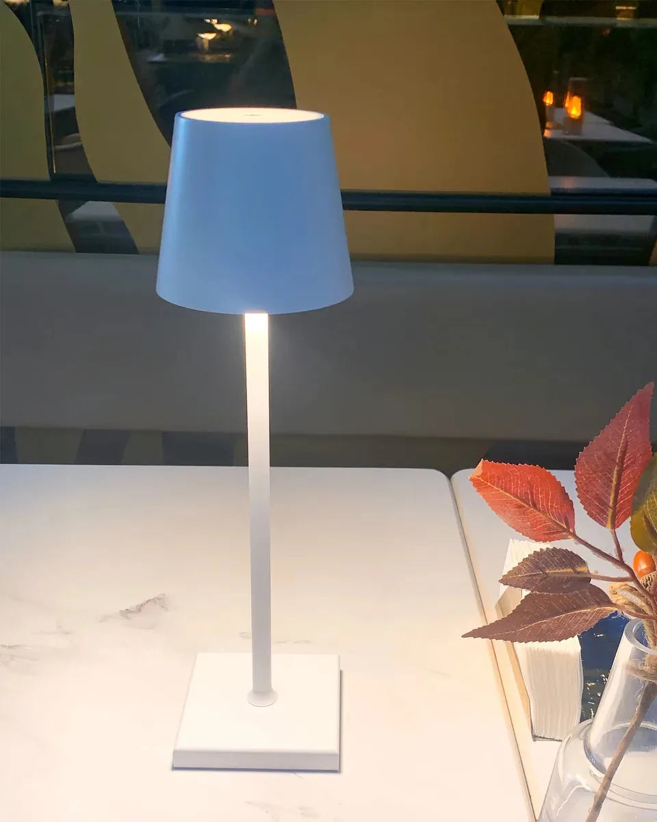 AuroraGlow | Elegant Cordless Gold Table Lamp for Home Décor 6