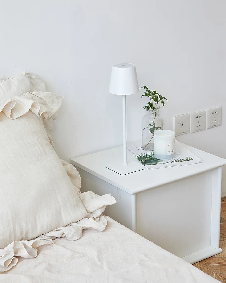 AuroraGlow | Elegant Cordless Gold Table Lamp for Home Décor 7