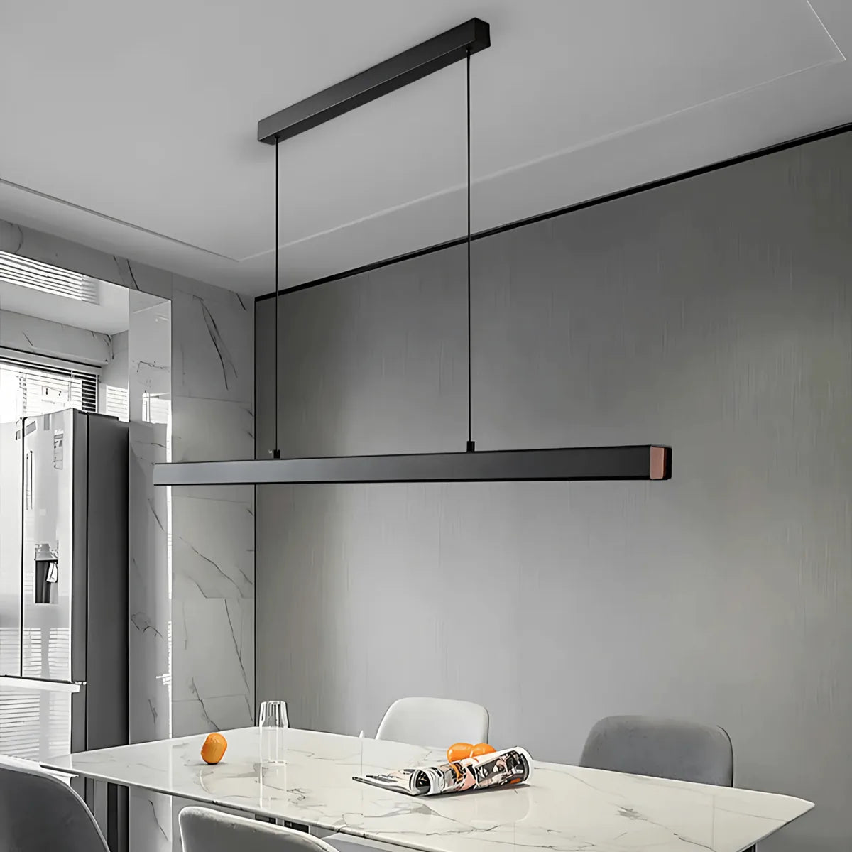 Freyza - CascadeLight | Elegant Black Pendant Lighting for Modern Interiors