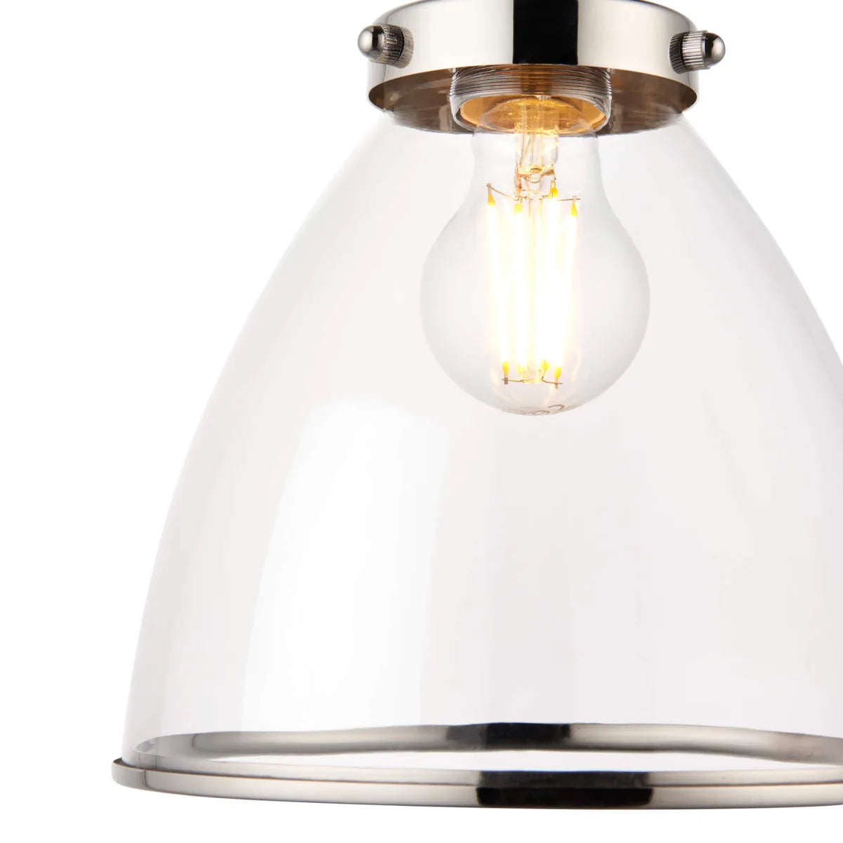 Brunswick | Chic Retro Industrial Easy-Fit Pendant Shade 7