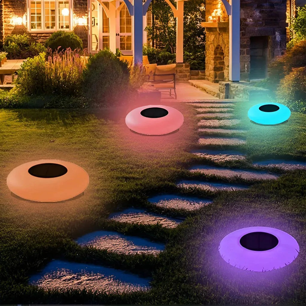 AquaLuxe | Vibrant Solar-Powered RGB Floating Pond Light Fixture 6