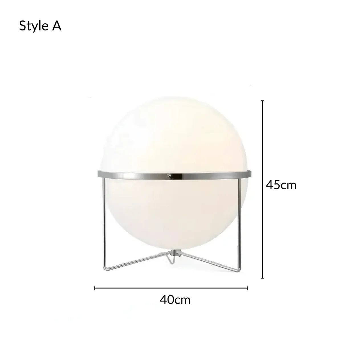 AuraGlow | Elegant Modern Acrylic Standing Floor Lamp with Chrome Base 0