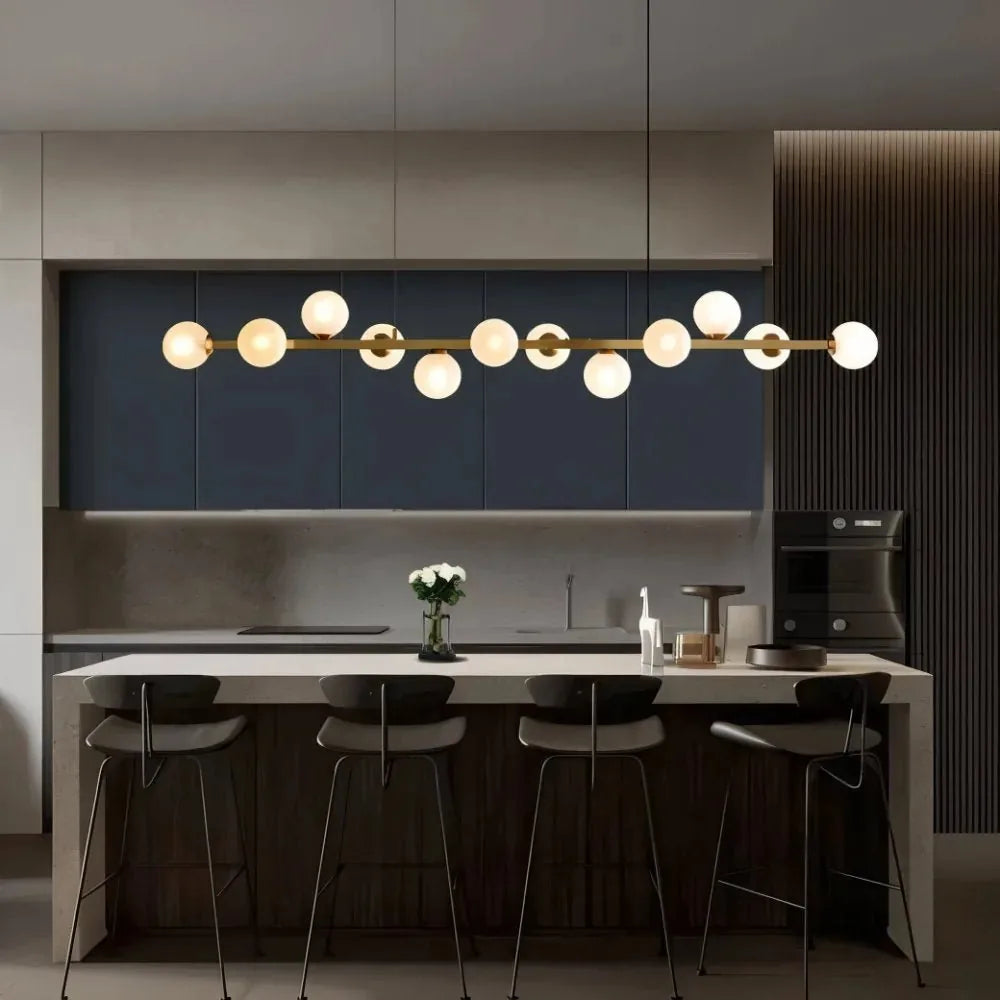 Freyza - Astronex | Modern Elegant Adjustable Linear Chandelier Light