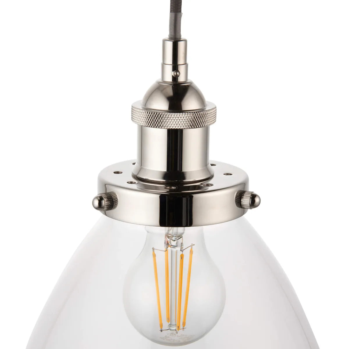 Brunswick | Chic Retro Industrial Easy-Fit Pendant Shade 8