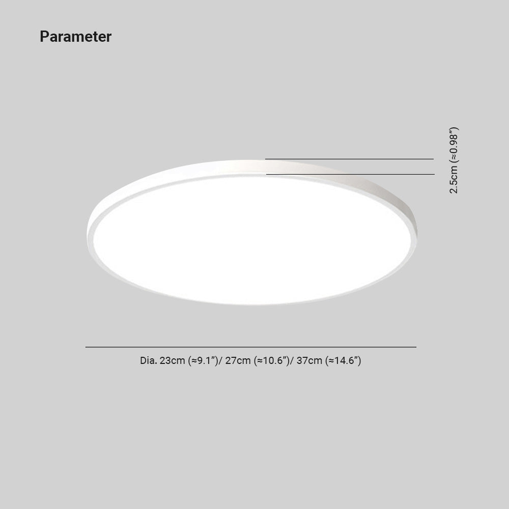Freyza | Yani Round Bathroom Flush Mount Ceiling Light – Bedroom Hallway Kitchen