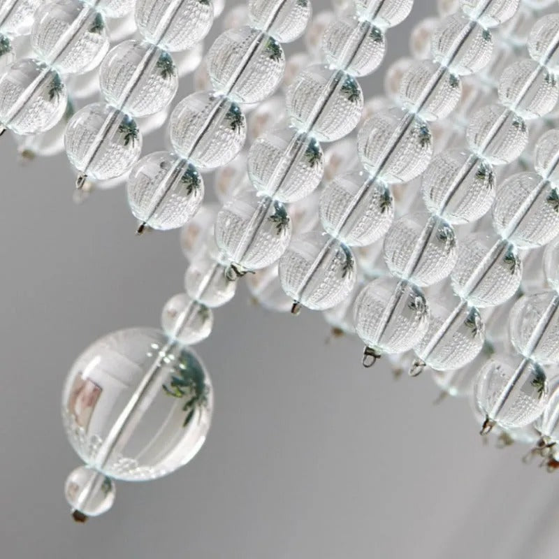 Freyza | Lustre moderne en cristal à LED Silva – Salle à manger et salon modernes