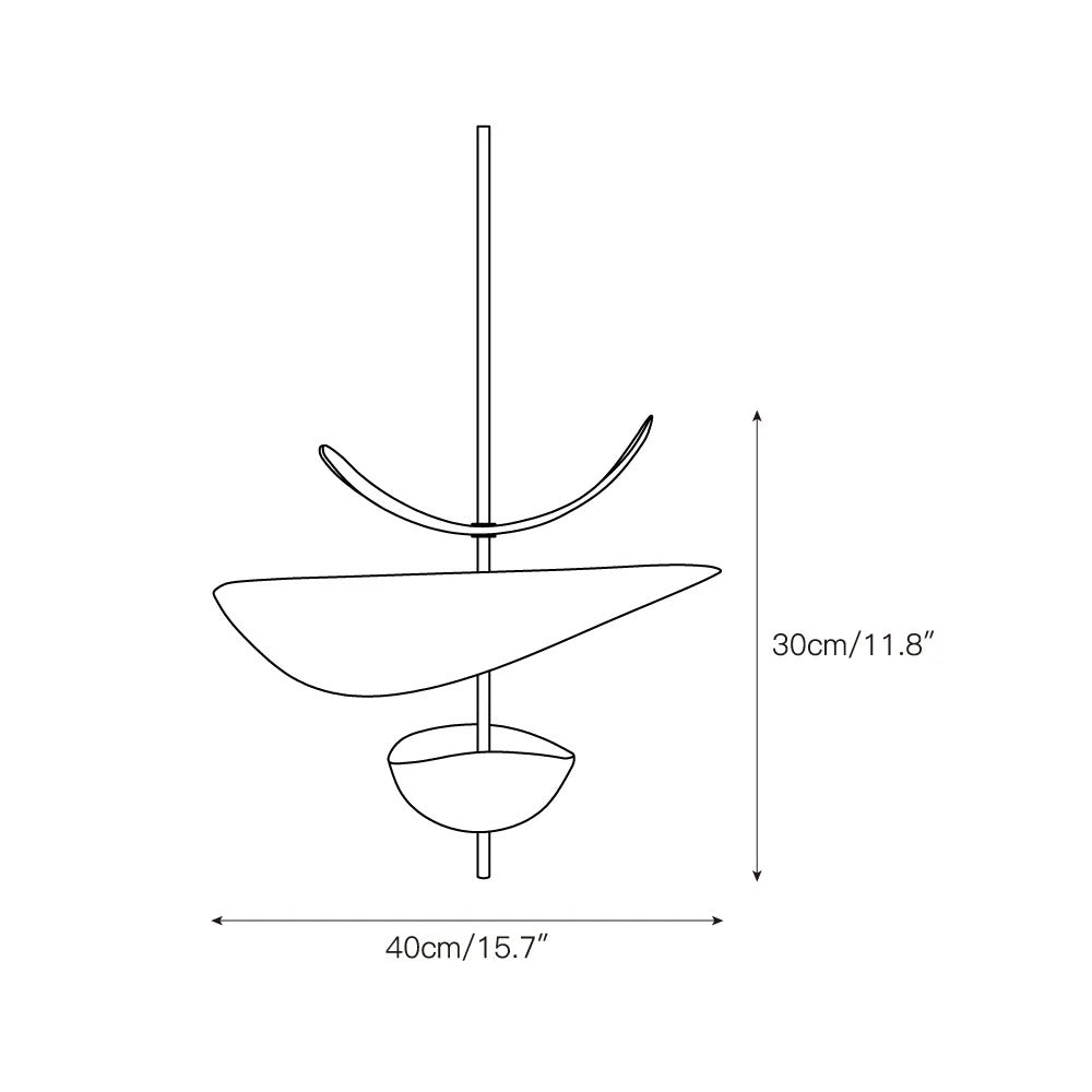 Freyza | Unorara Nordic Floating Pendant Light – Nordic Kitchen Dining Room