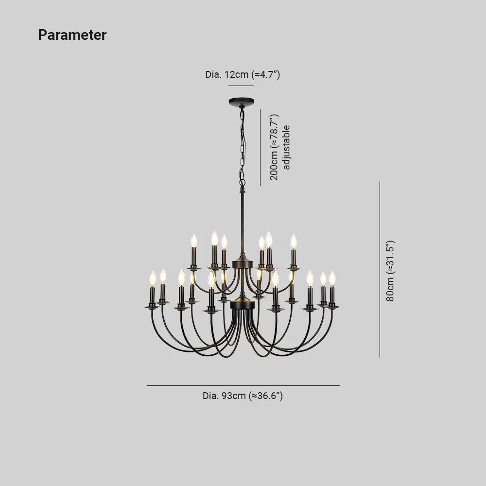 Freyza | Silva LED Chandelier Chandelier – Dining Room Living Room