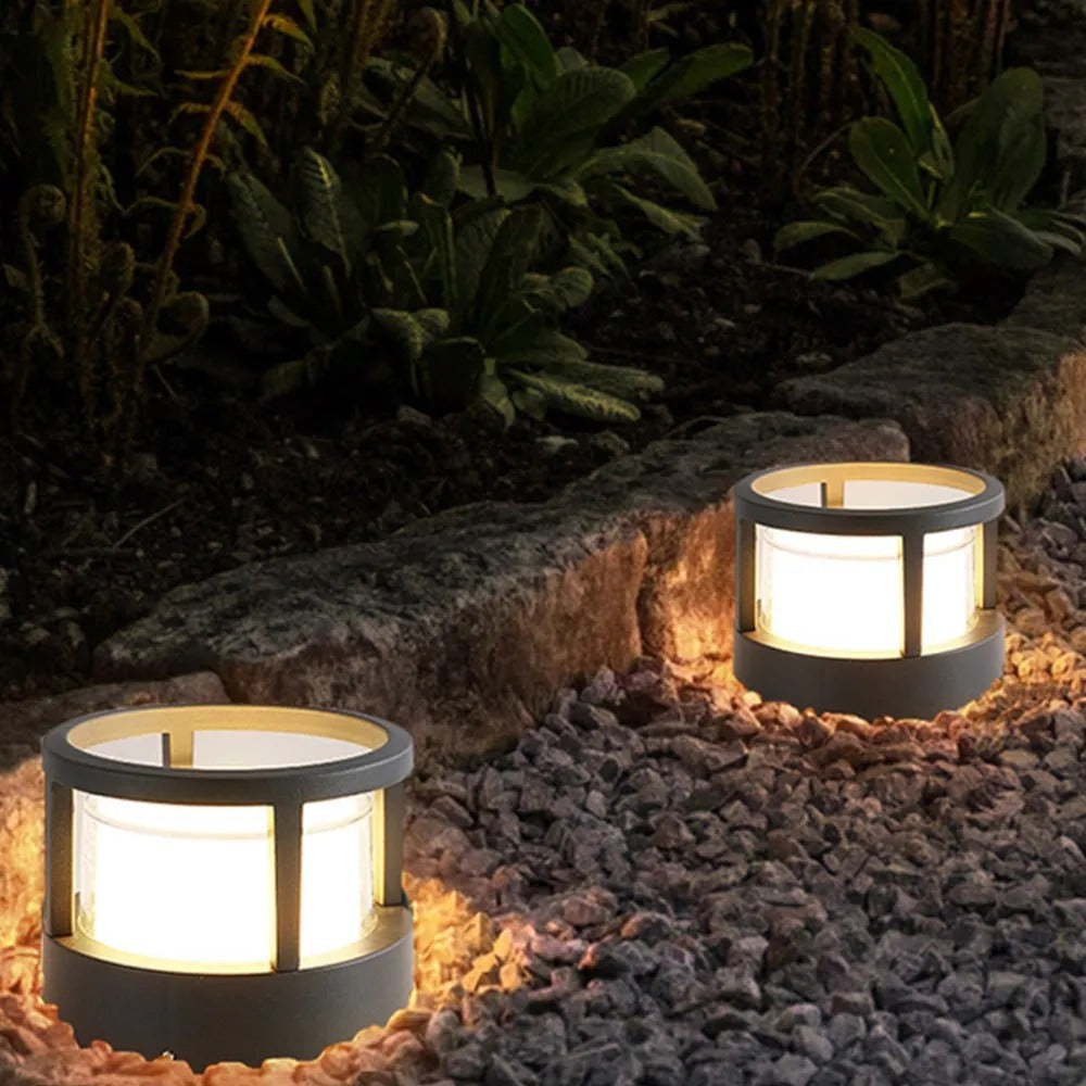 Freyza | Zyra Modern Metal Black Outdoor Light – Modern Garden Exterior Patio
