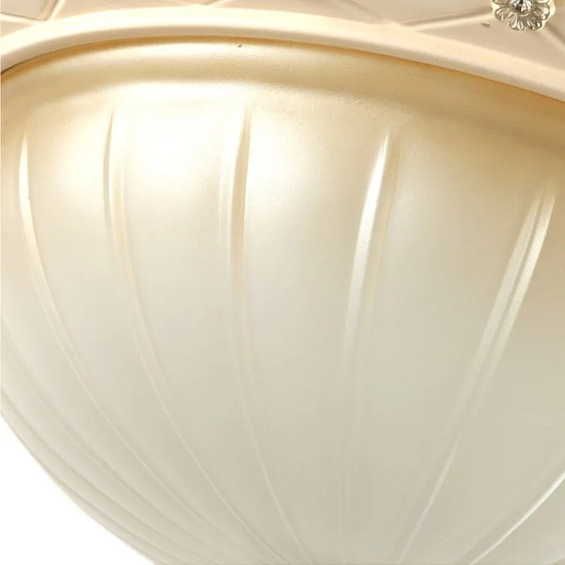 Freyza | Silva Minimalist Flush Resin Flush Mount Ceiling Light – Minimalist Bedroom Hallway Kitchen