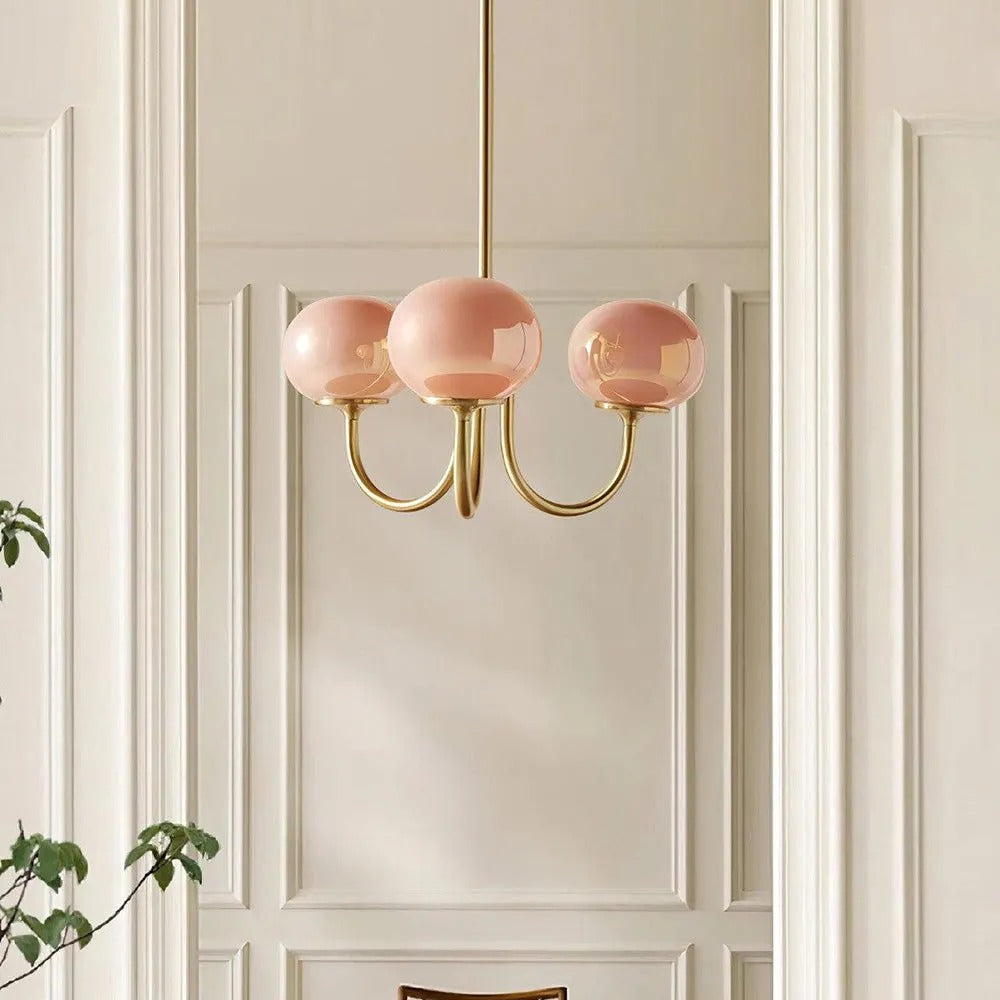 Freyza | Lustre blanc – Salle à manger et salon rétro