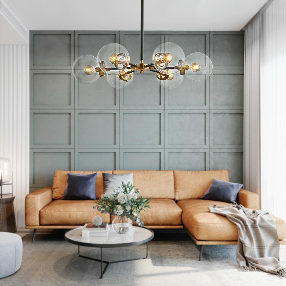 Freyza | Kvennulix Mid-Century-Sputnik-Kronleuchter – Esszimmer und Wohnzimmer im Mid-Century-Stil