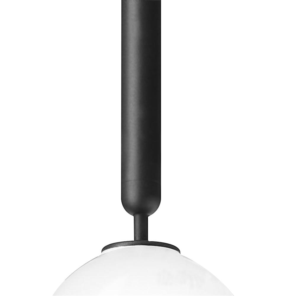 Freyza | Suspension en verre minimaliste Ljoma de style mid-century – Cuisine minimaliste, salle à manger