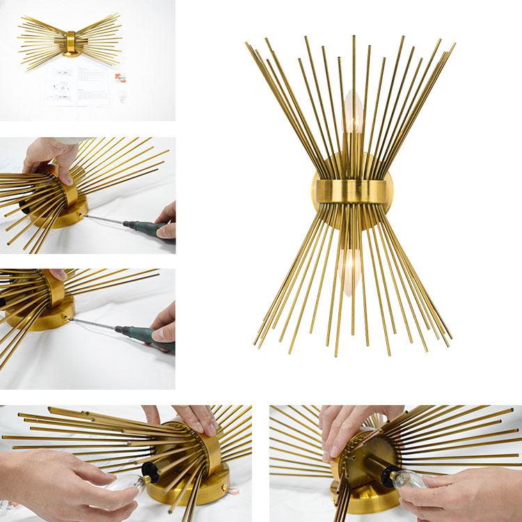 Freyza | Blink Mid-century Modern Wall Sconce – Modern Living Room Hallway