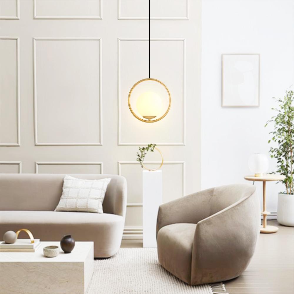 Freyza | Qvistuva moderne kugelförmige Pendelleuchte – moderne Küche und Esszimmer
