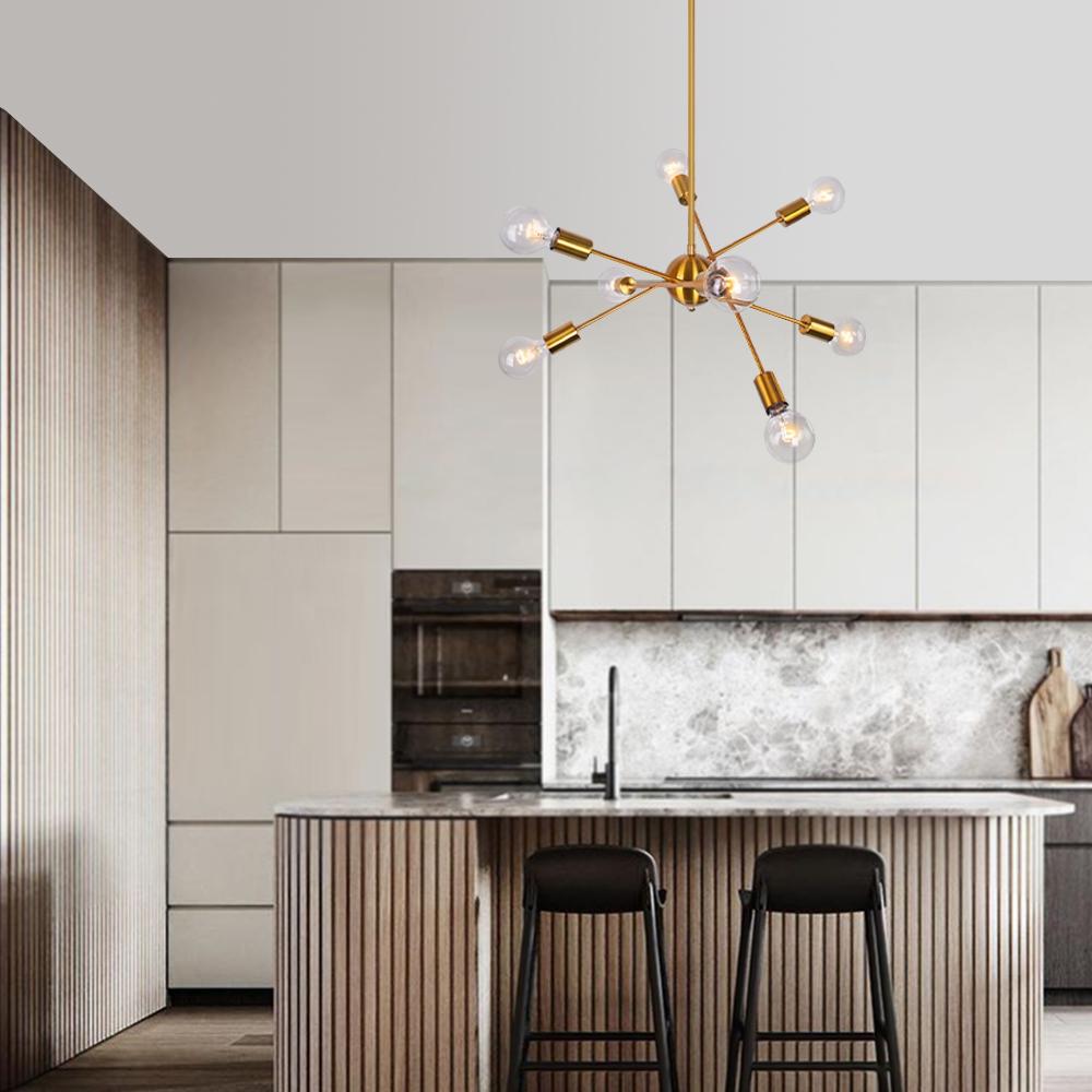 Freyza | Ulfuvux Modern Globe Chandelier – Modern Dining Room Living Room