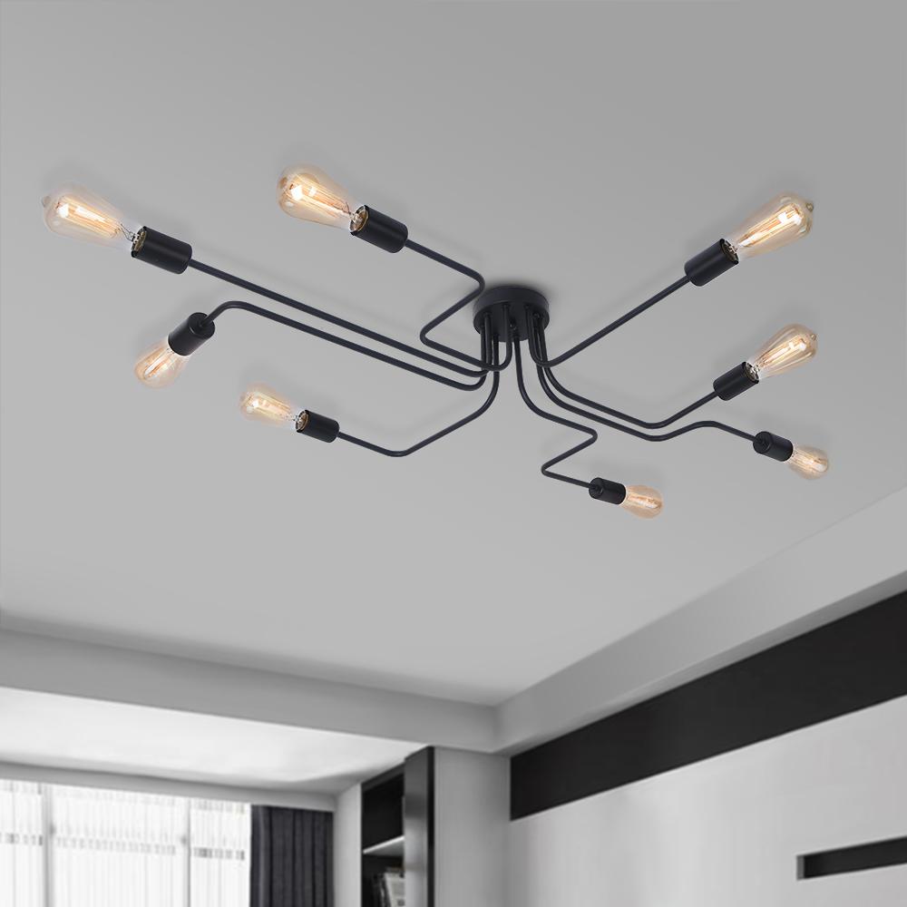 Freyza | Qvistunix Lampe de plafond industrielle moderne – Chambre et salon modernes