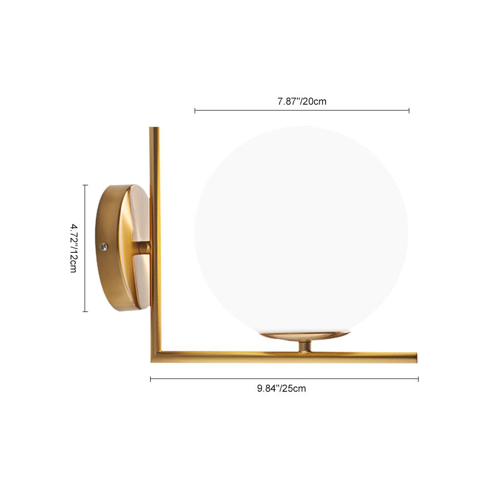 Freyza | Xanthic moderne Mid-Century-Wandleuchte – modernes Wohnzimmer, Flur