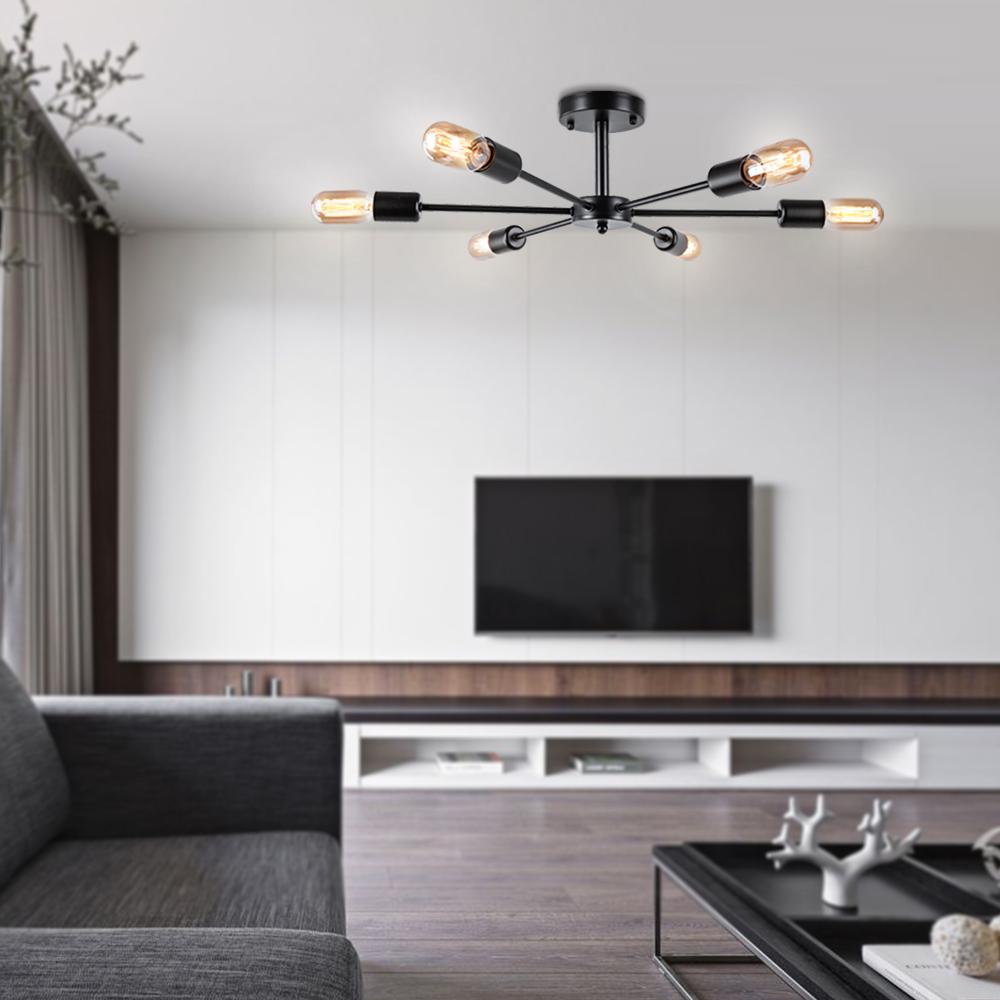 Freyza | Xyla Modern Mid-Century Ceiling Light – Modern Bedroom Living Room