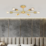 Freyza | Xyla Modern Mid-Century Ceiling Light – Modern Bedroom Living Room