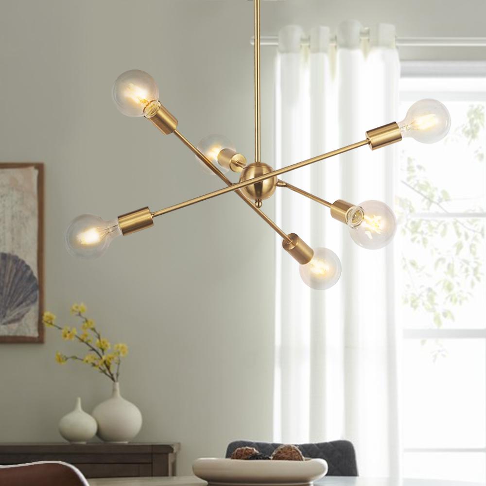 Freyza | Varde Modern Sputnik Chandelier – Modern Dining Room Living Room