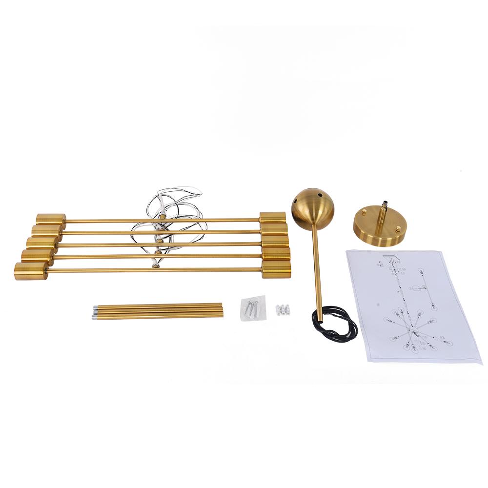 Freyza | Varde Modern Sputnik Chandelier – Modern Dining Room Living Room
