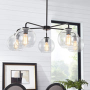 Freyza | Sifuli Modern Glass Glass Chandelier – Modern Dining Room Living Room