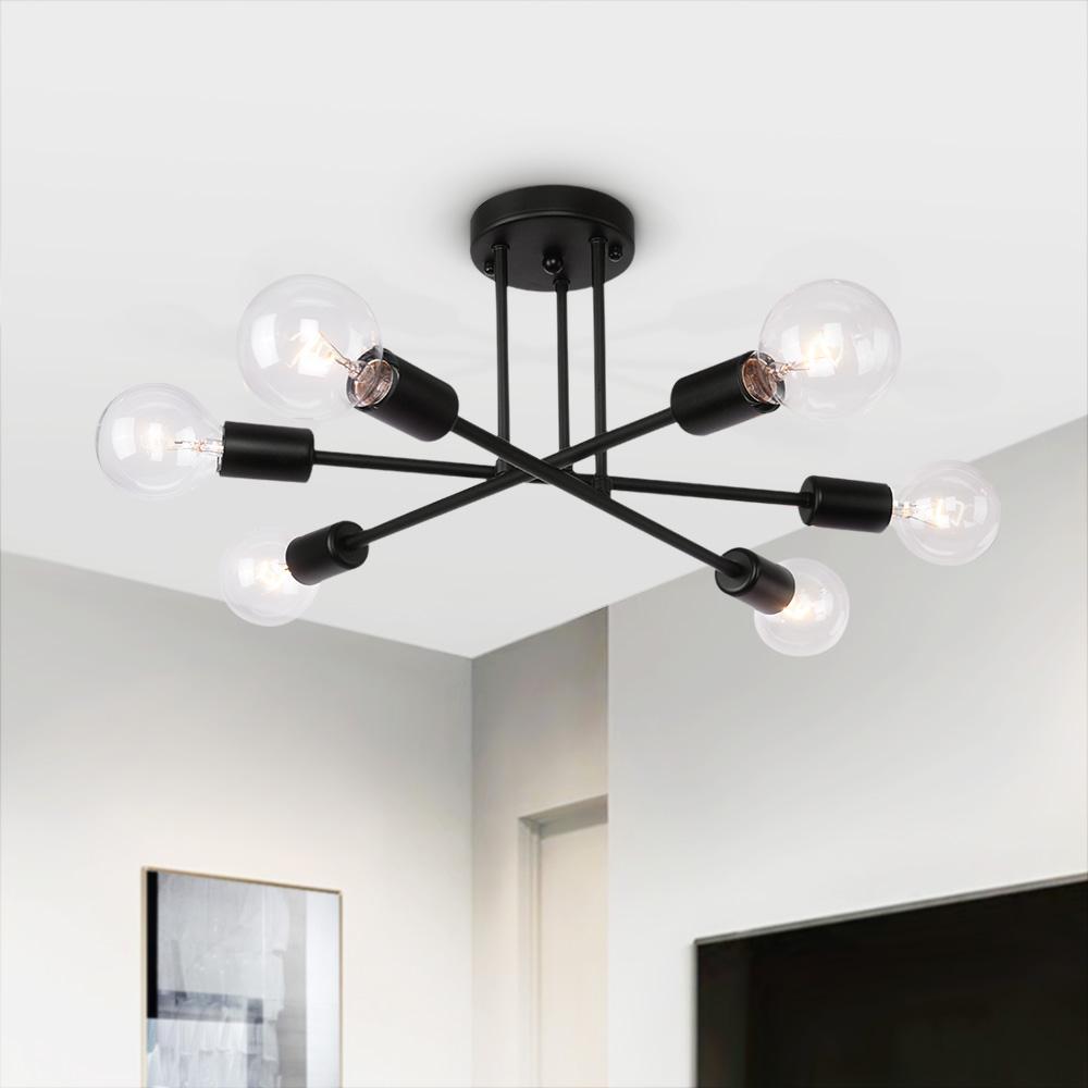 Freyza | Mjolkuli Minimalist Sputnik Ceiling Light – Minimalist Bedroom Living Room
