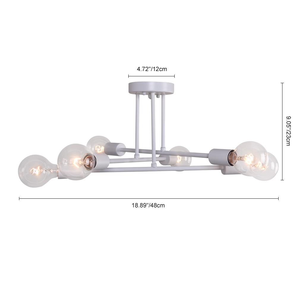 Freyza | Mjolkuli Minimalist Sputnik Ceiling Light – Minimalist Bedroom Living Room