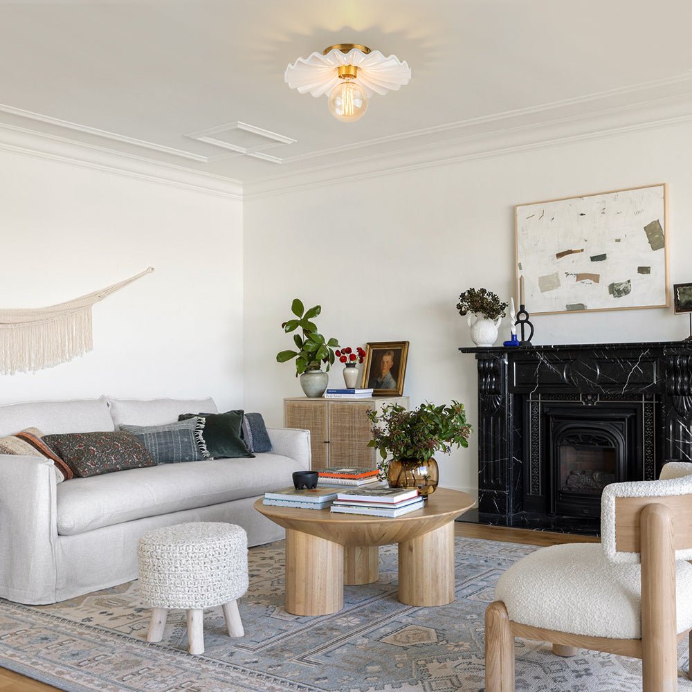 Freyza | Valona Moderne Keramik-Deckenleuchte – Modernes Schlafzimmer, modernes Wohnzimmer
