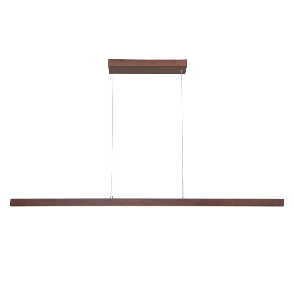 Freyza | Zefyr LED Linear Wood Chandelier – Dining Room Living Room