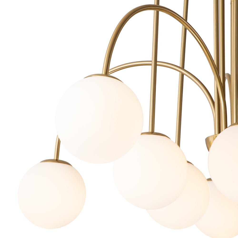 Freyza | Vallin Traditional Glass Glass Chandelier – Traditional Dining Room Living Room