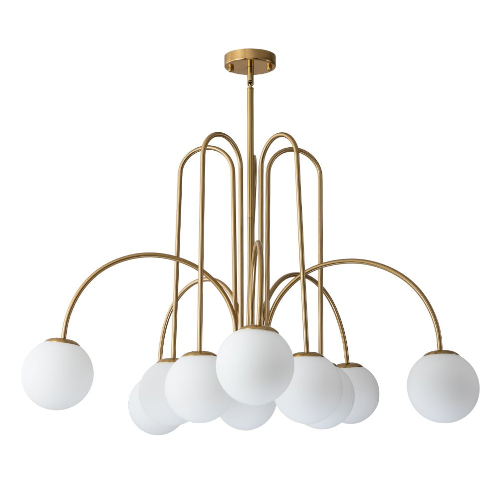 Freyza | Vallin Traditional Glass Glass Chandelier – Traditional Dining Room Living Room