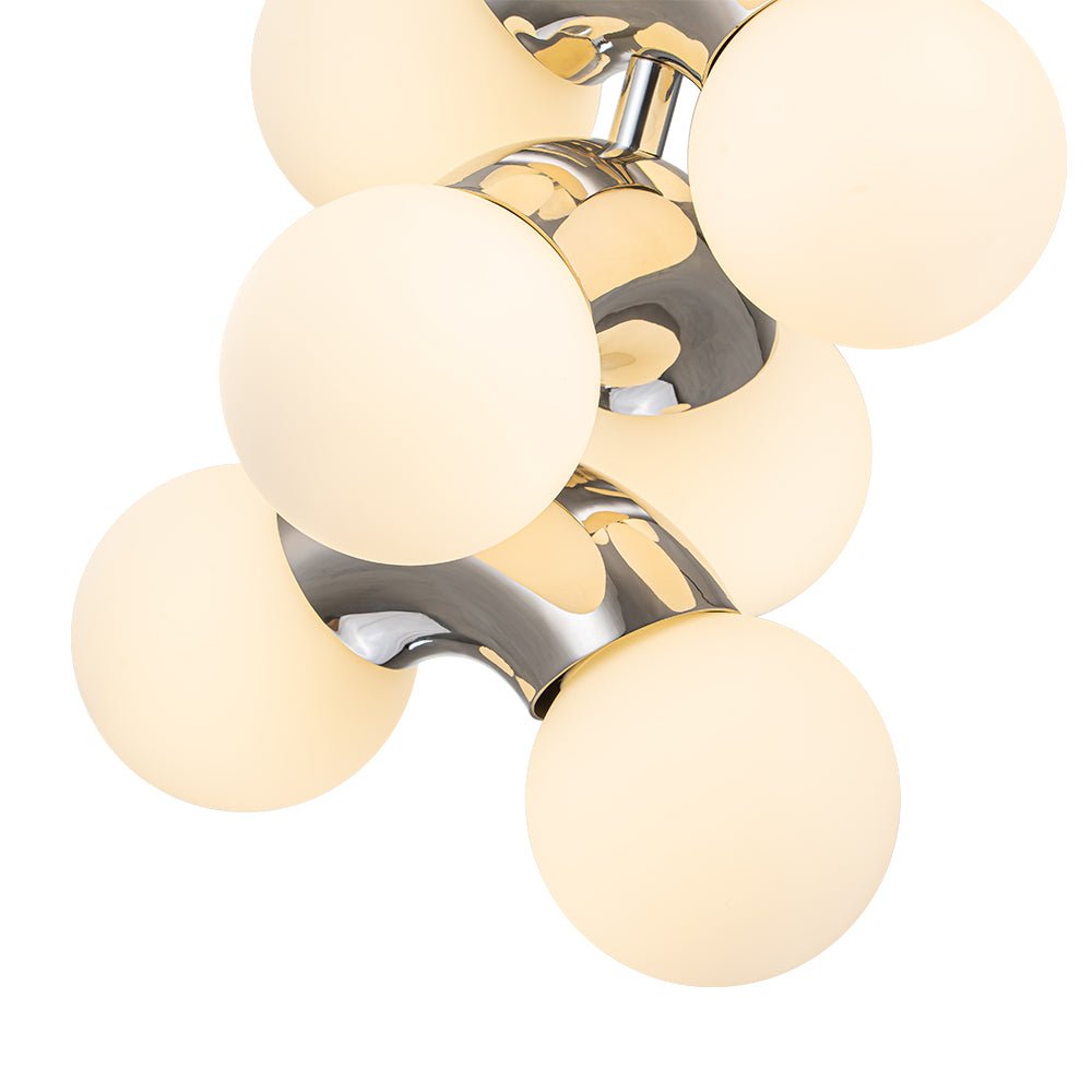 Freyza | Caeluvox Pearl Tiered Glass Pendant Light – Kitchen Dining Room