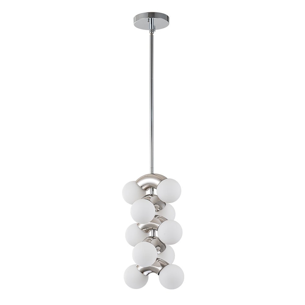 Freyza | Caeluvox Pearl Tiered Glass Pendant Light – Kitchen Dining Room
