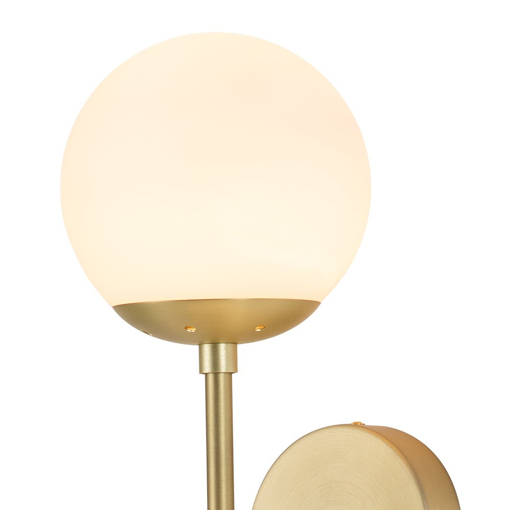 Freyza | Hjarta Minimalist Glass Glass Wall Sconce – Minimalist Living Room Hallway