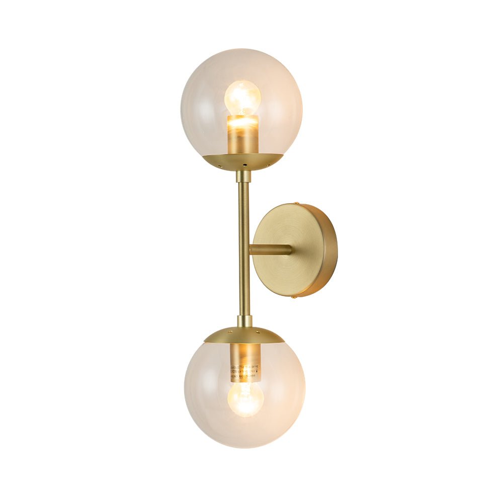 Freyza | Hjarta Minimalist Glass Glass Wall Sconce – Minimalist Living Room Hallway