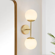 Freyza | Hjarta Minimalist Glass Glass Wall Sconce – Minimalist Living Room Hallway