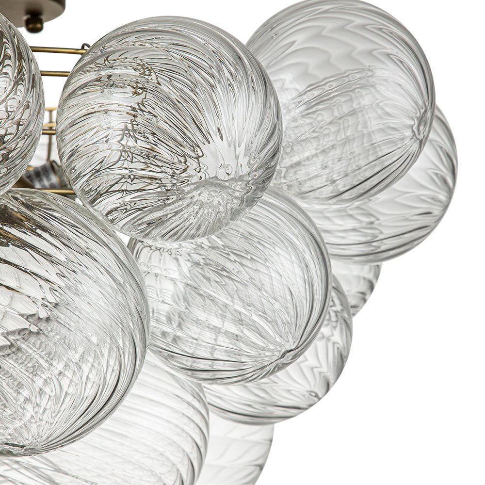 Freyza | Elmyst Bubble Glass Glass Chandelier – Dining Room Living Room