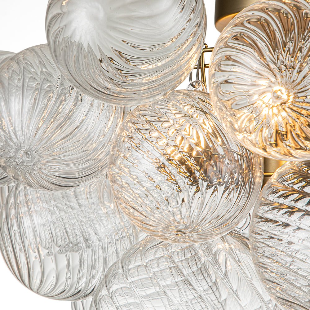 Freyza | Elmyst Bubble Glass Glass Chandelier – Dining Room Living Room