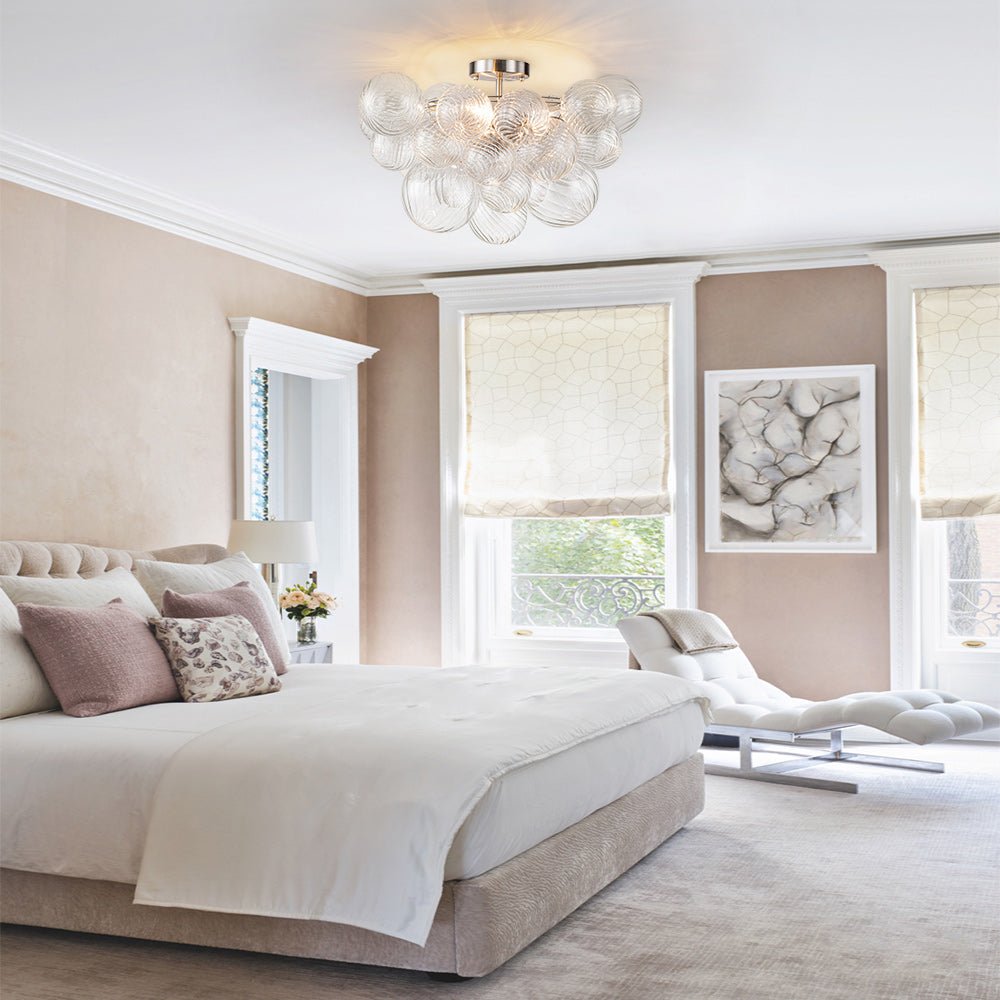 Freyza | Brillia Modern Glass Glass Chandelier – Modern Dining Room Living Room