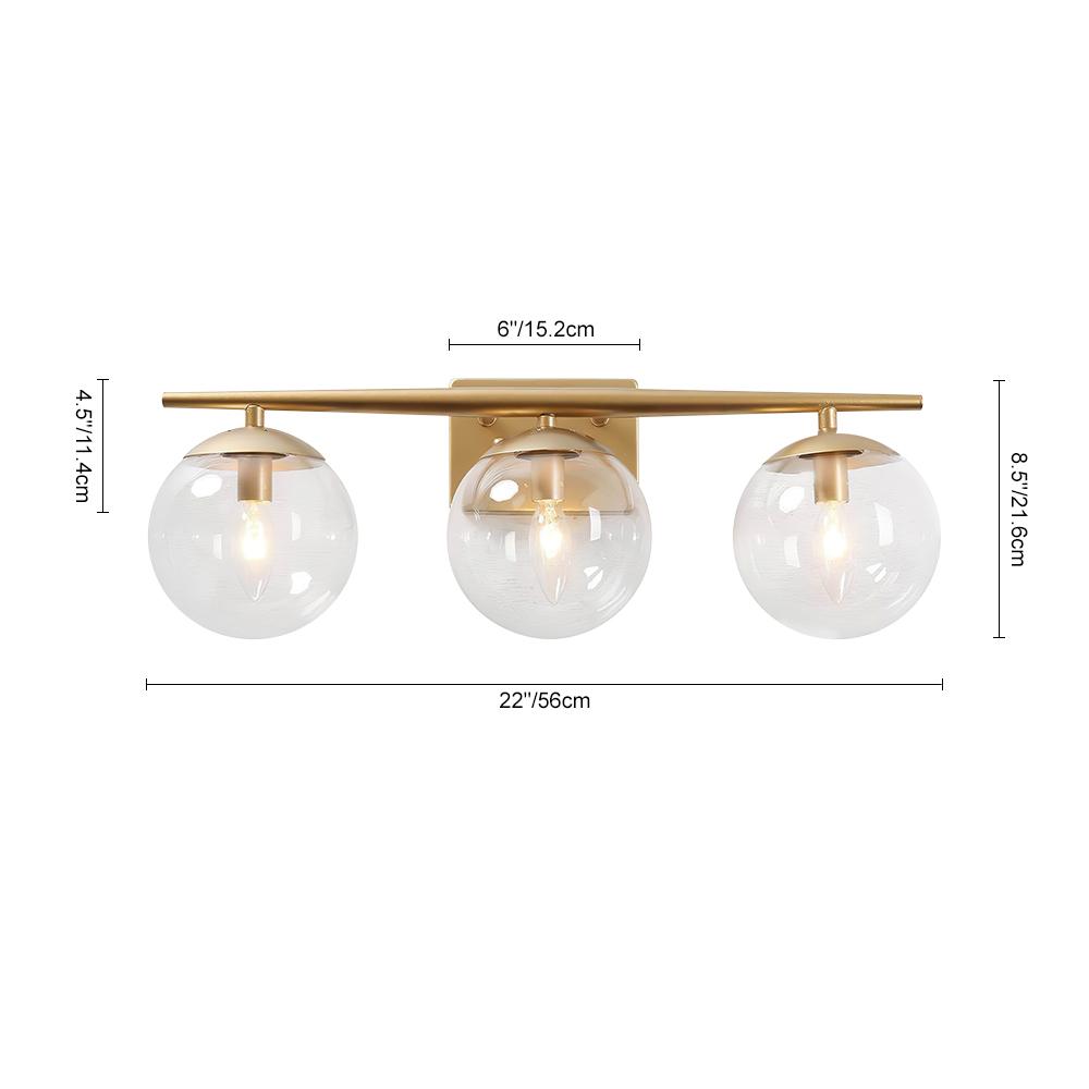 Freyza | Tindur Globe Modern Wall Sconce – Modern Living Room Hallway