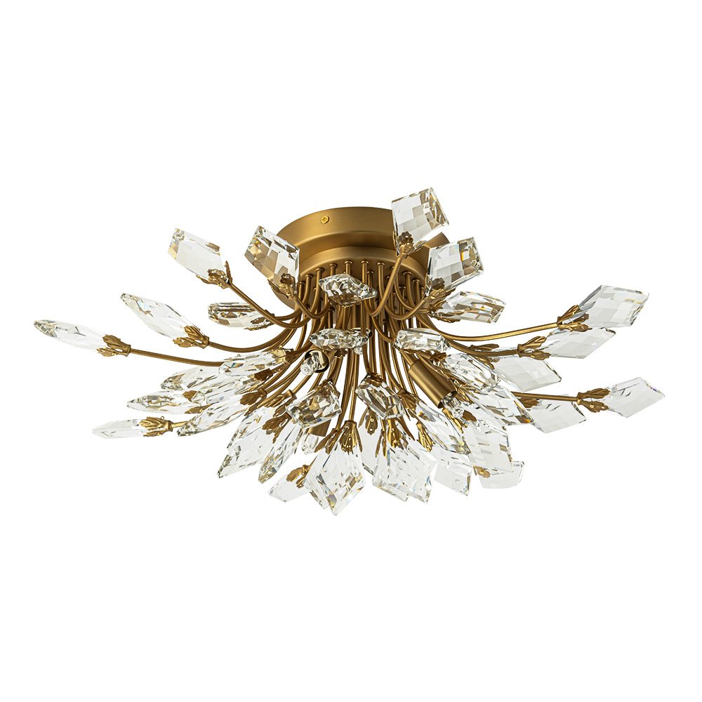 Freyza | Himindr Bloom Crystal Crystal Ceiling Light – Bedroom Living Room