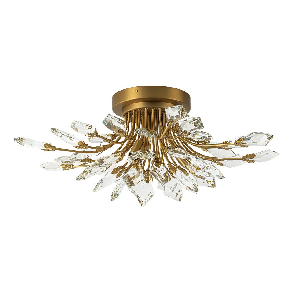 Freyza | Himindr Bloom Crystal Crystal Ceiling Light – Bedroom Living Room