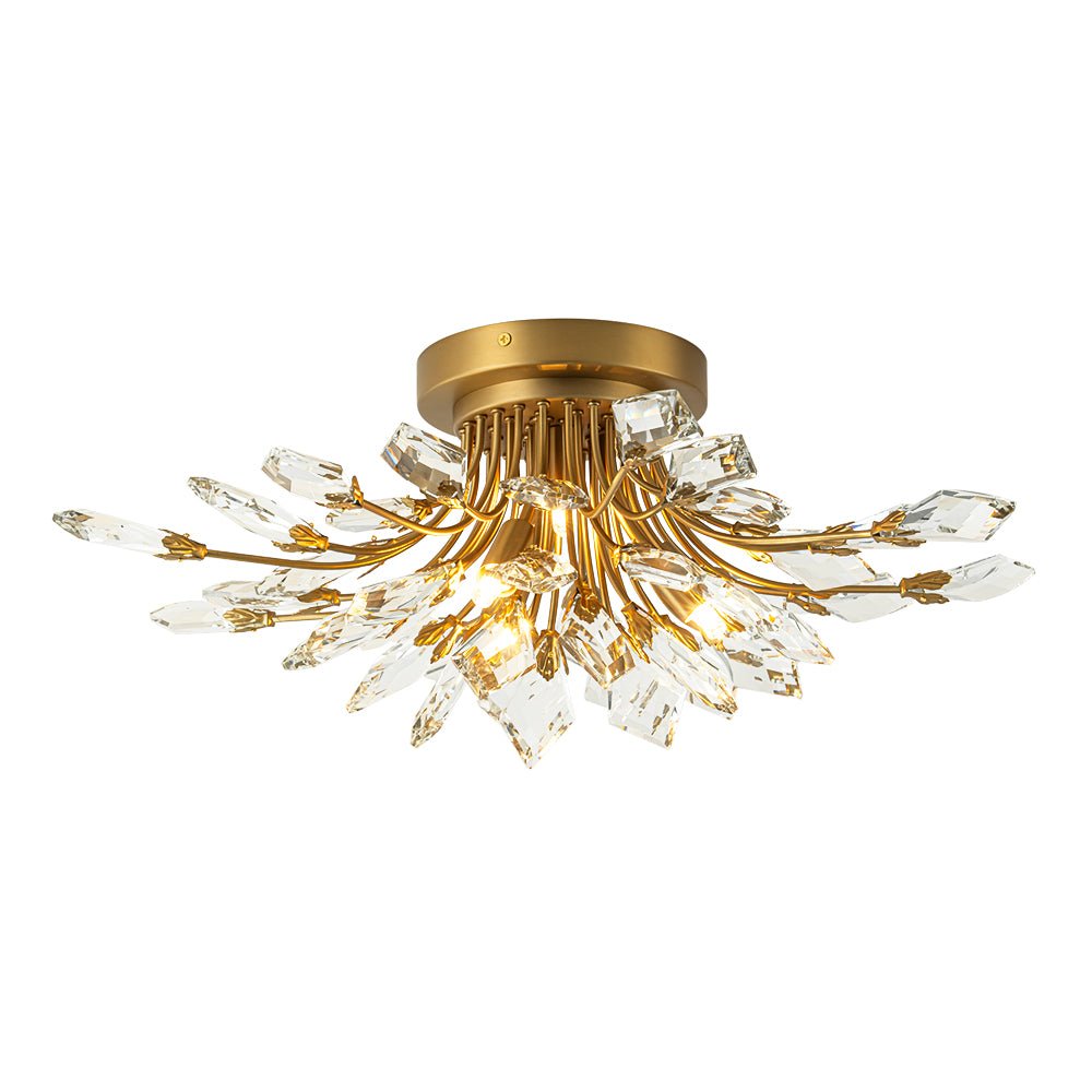 Freyza | Himindr Bloom Crystal Crystal Ceiling Light – Bedroom Living Room