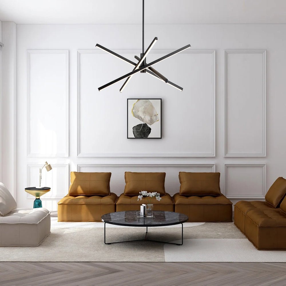 Freyza | Sifulix LED Minimalist Chandelier – Minimalist Dining Room Living Room