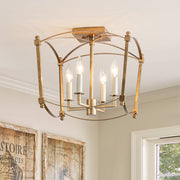 Freyza | Luston Antique Candle Antique Ceiling Light – Bedroom Living Room