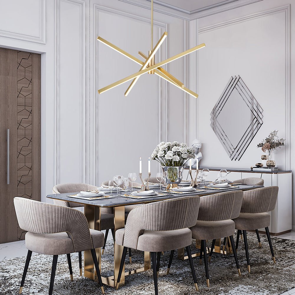 Freyza | Sifulix LED Minimalist Chandelier – Minimalist Dining Room Living Room