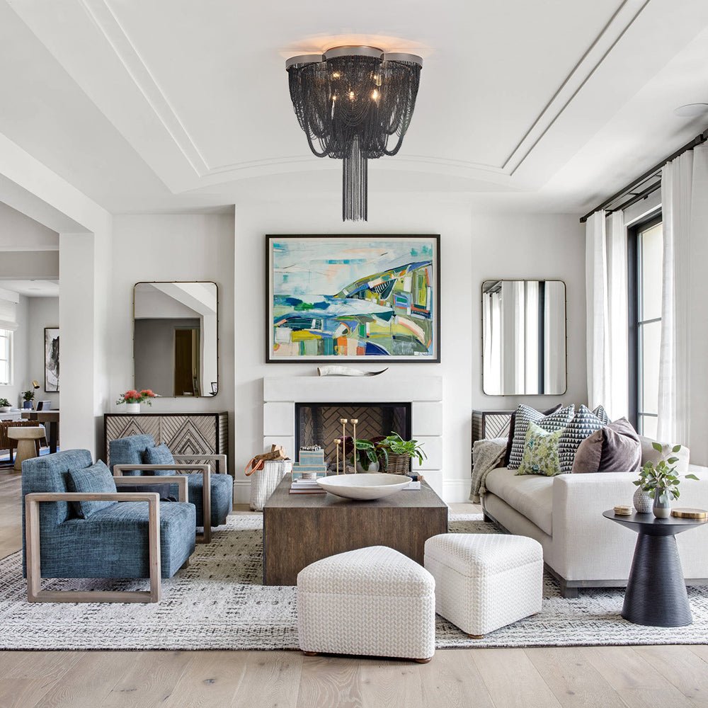 Freyza | Plotuva Empire Chain Ceiling Light – Bedroom Living Room
