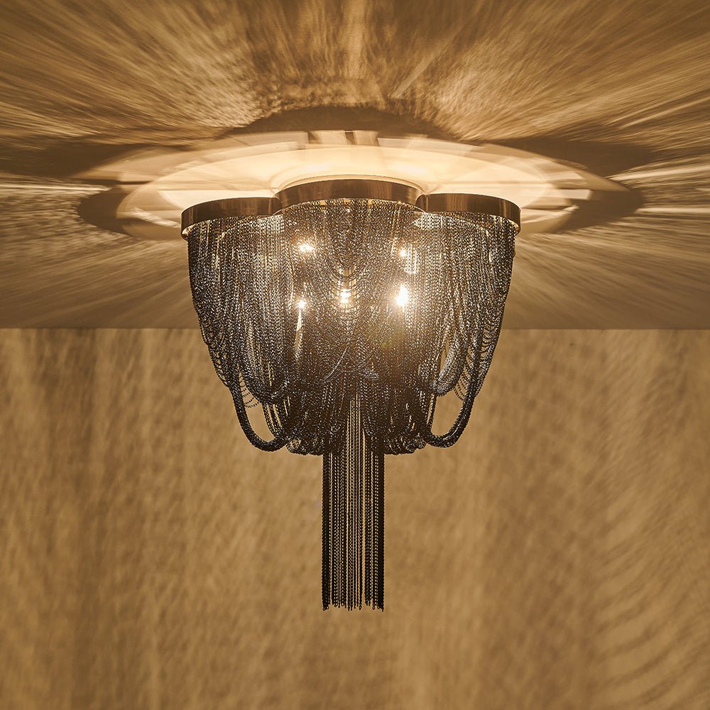 Freyza | Plotuva Empire Chain Ceiling Light – Bedroom Living Room
